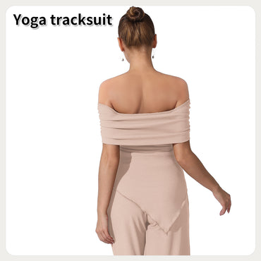 Women's Solid Color Off Shoulder Jumpsuits - Chic Angle