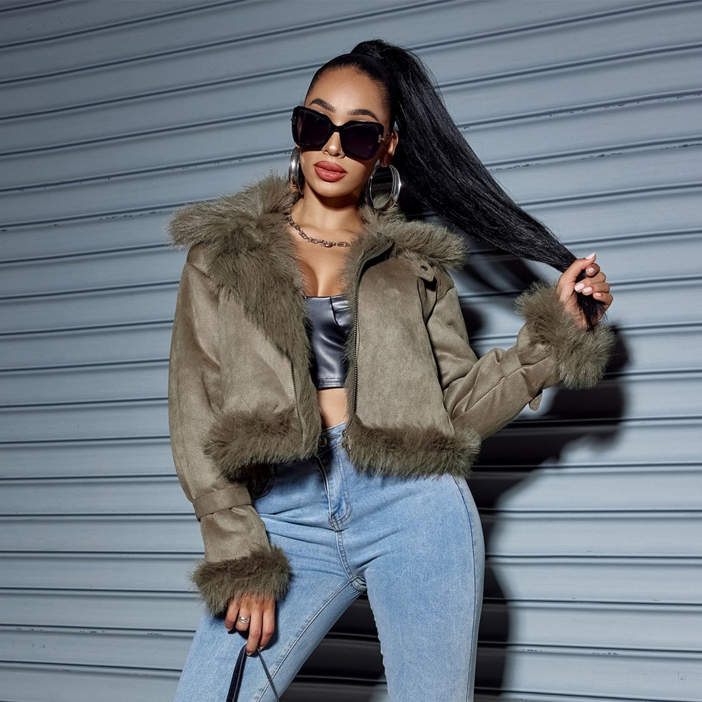 Suede Jacket
