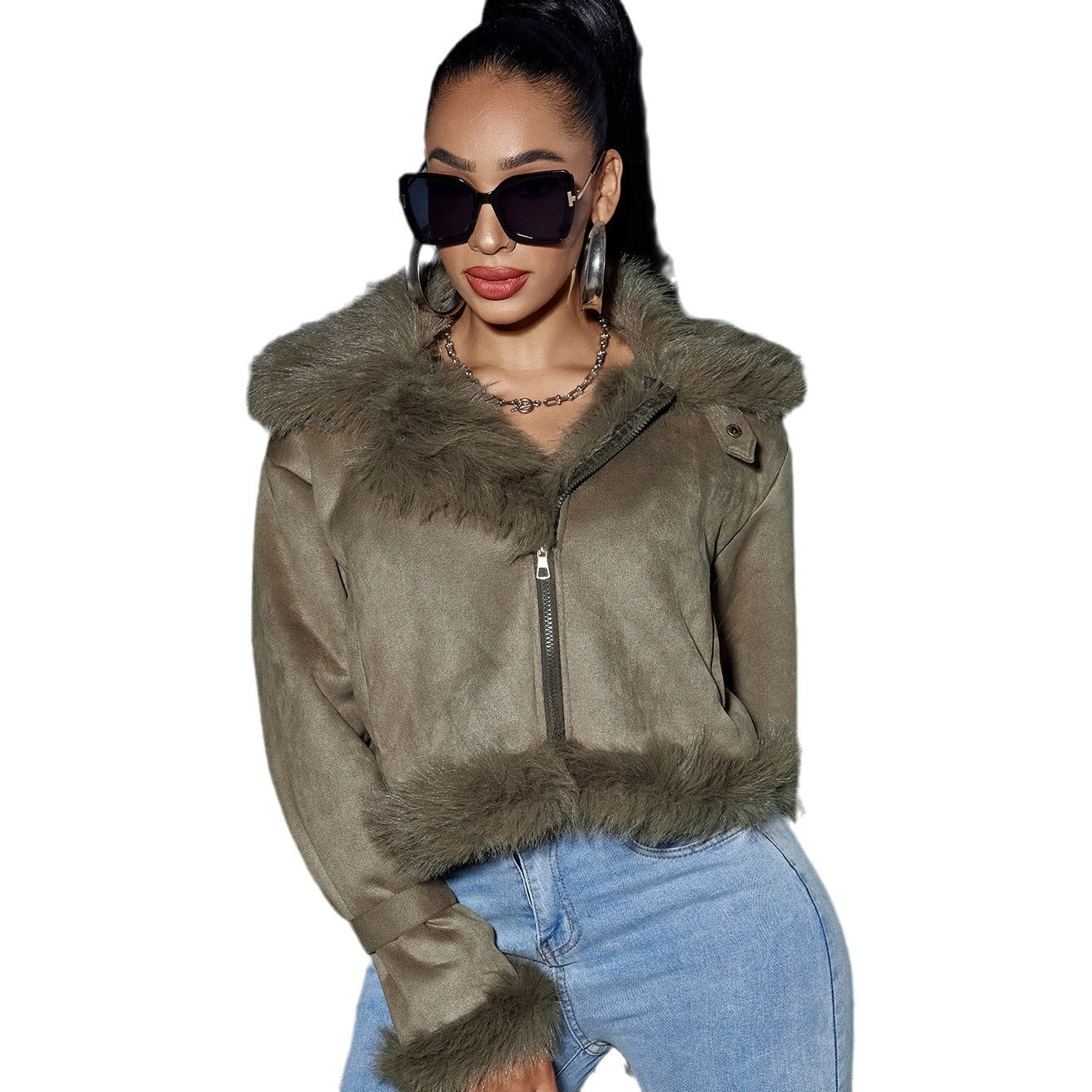 Suede Jacket