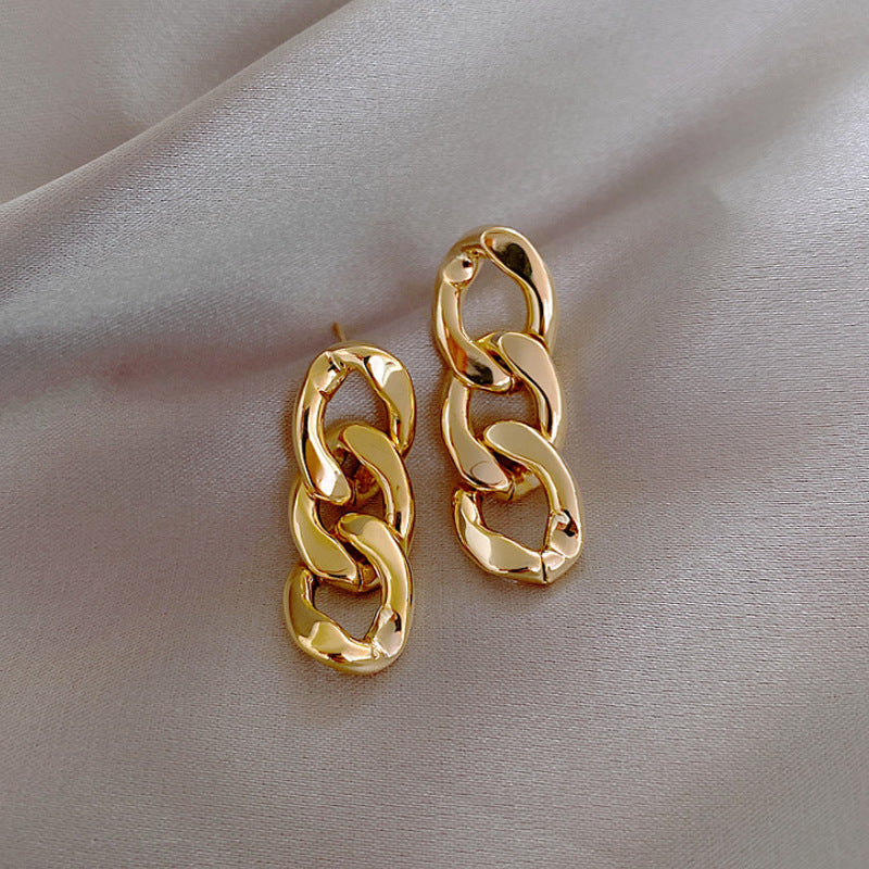 European And American Style Chain Earrings
