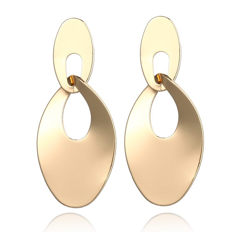Hollow Double Hoop Earrings