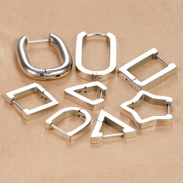 Geometric Men & Women Trendy Earrings Simple