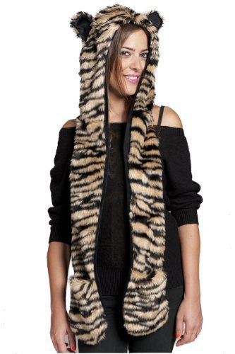 Russia Hotsale Women Hat Winter Girls Fur Scarf