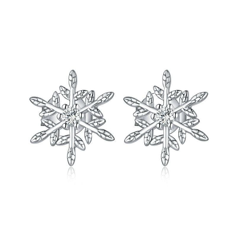 Aifule Irregular Round Earrings S925 Inlaid Customer Designed
