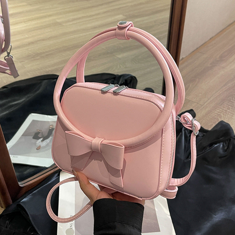 Women's Fashion Bowknot Crossbody Shoulder Bag