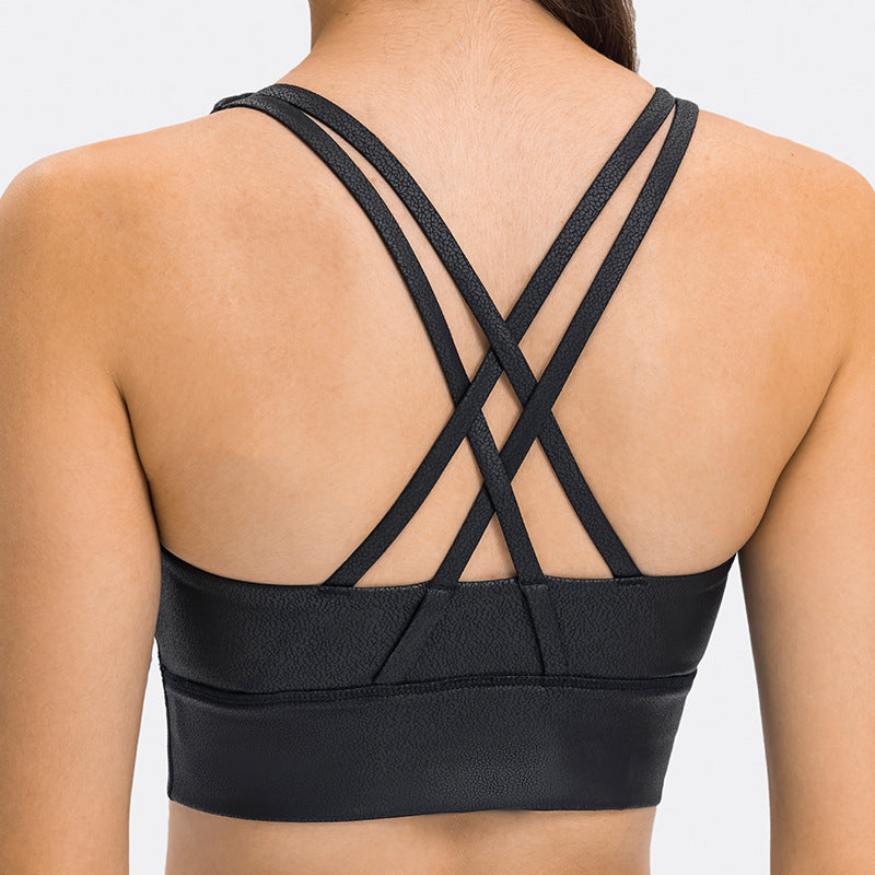 Women's Bronzing Nude Sports Bra
