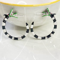 Zodiac Ornament Exaggerated Dripping Dragon Earrings