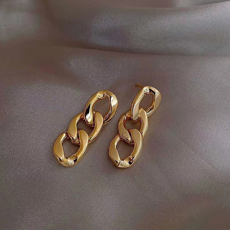 European And American Style Chain Earrings