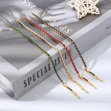 Special-interest Design High-grade Bracelet Full Diamond Light Luxury