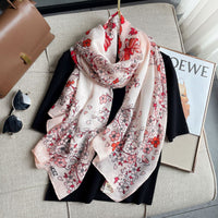 Scarf Women's Travel Vacation Sun Protection Shawl Winter Warm Scarf Women