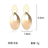 Hollow Double Hoop Earrings