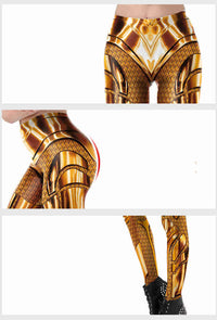 Digital Printing Leggings Women's Elastic Fitness Women