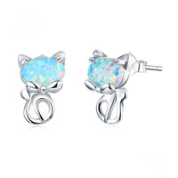Aifule Irregular Round Earrings S925 Inlaid Customer Designed