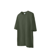 Pure Cotton Oversize Solid Color Short Sleeve T-shirt Top
