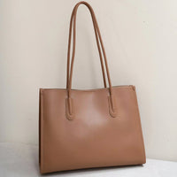 Genuine Leather Bag Women's Tote Bag Commuter Shoulder Bag Large Capacity Large Bag