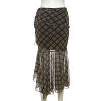 Women's Clothing Solid Color Slim Skirt