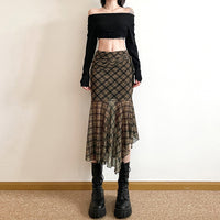 Women's Clothing Solid Color Slim Skirt