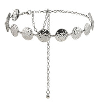 Sexy Ladies Metal Waist Chain Round Irregular Personality Body Chain Accessories