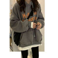 Loose-fitting Korean Style Coat Top
