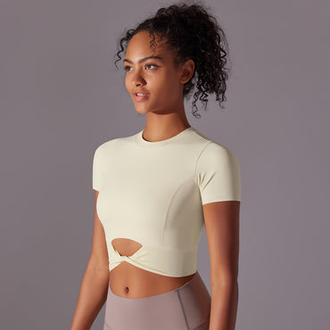 Tight Sports Breathable High Elastic Short Sleeve