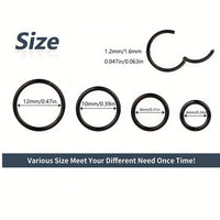 Stainless Steel Studs Closed Earrings