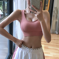 Adjustable beauty back sports bra