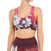 Women's Padded Sports Bra Fitness Workout Running Shirts Yoga Bra Athletic Tops