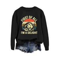Halloween Women's V-neck Long Sleeve Horror Top