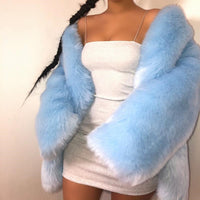 Autumn And Winter New Fur European And American Fur Coat  Fox