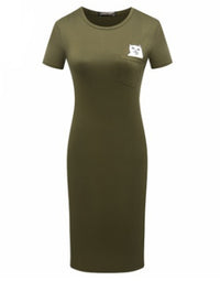 speed sells wish explosion fashion new hot sale package hip single piece ladies short sleeve summer dress