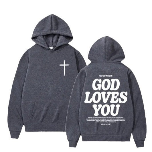Student Loose Hooded Sweater Fashion