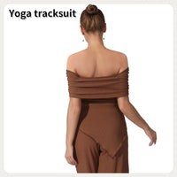Women's Solid Color Off Shoulder Jumpsuits - Chic Angle