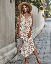 Explosion style dress vacation storm point skirt