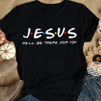 Jesus Friends Print Women Tshirts Cotton Clothes Tops