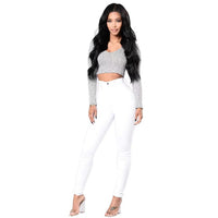 New Elastic Skinny Women's Small Feet Jeans