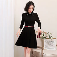 Suit Collar Dress White-Collar Professional Formal Wear