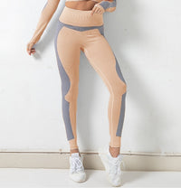Autumn And Winter Seamless Jacket Zipper Suit Hip-Lifting Fitness Sports Yoga Wear