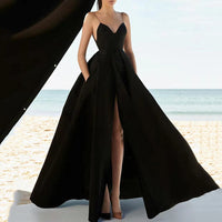 Suspender Evening Dresses Ladies