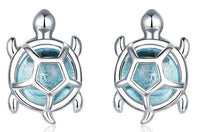 Aifule Irregular Round Earrings S925 Inlaid Customer Designed