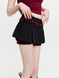 Women's Hot Girl Pleated Skirt Anti-exposure Bottom Shorts