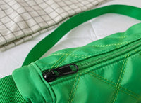 Women's Personality Trendy Rhombus Dumpling Messenger Bag