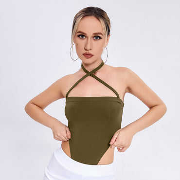 One -word Collar Hanging Neck Band -lap Background