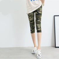 Summer Elastic Thin Slimming Cropped Pants