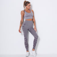 New seamless camouflage bra set for women