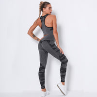 New seamless camouflage bra set for women
