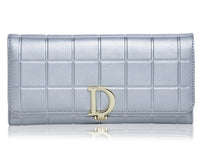 Brand Plaid Coin Purse High Quality Female Long Clutch