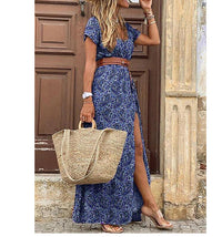 Seaside Beach Vacation Simia Printed Ladies Dress