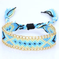 Ethnic Style Hand Weaving Bracelet - Chic Angle