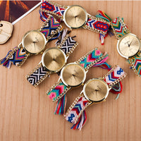 Ethnic Style Hand Weaving Bracelet - Chic Angle