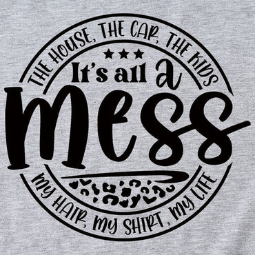 Round Neck T-shirt The House Car The Kids Top